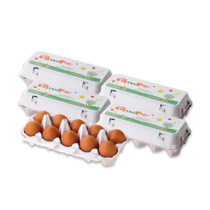 ちっちゃくても栄養満点！若コッコが産んだ元気な卵。