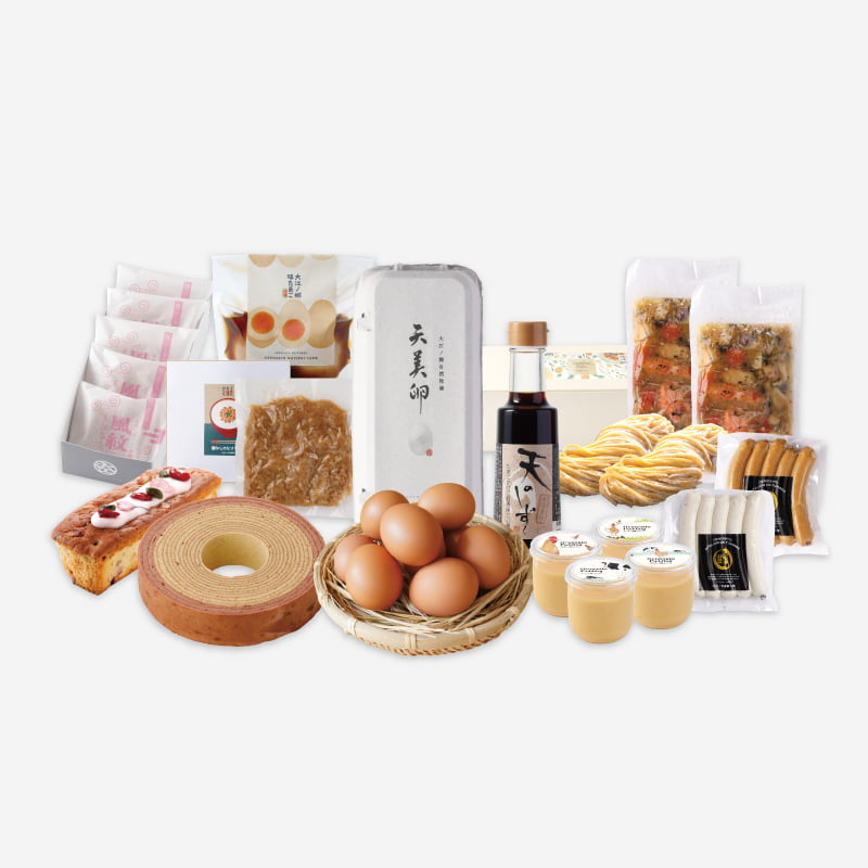 天美卵をはじめ、こだわりのグルメや季節限定スイーツまで！食卓を彩る11品が勢揃い♪