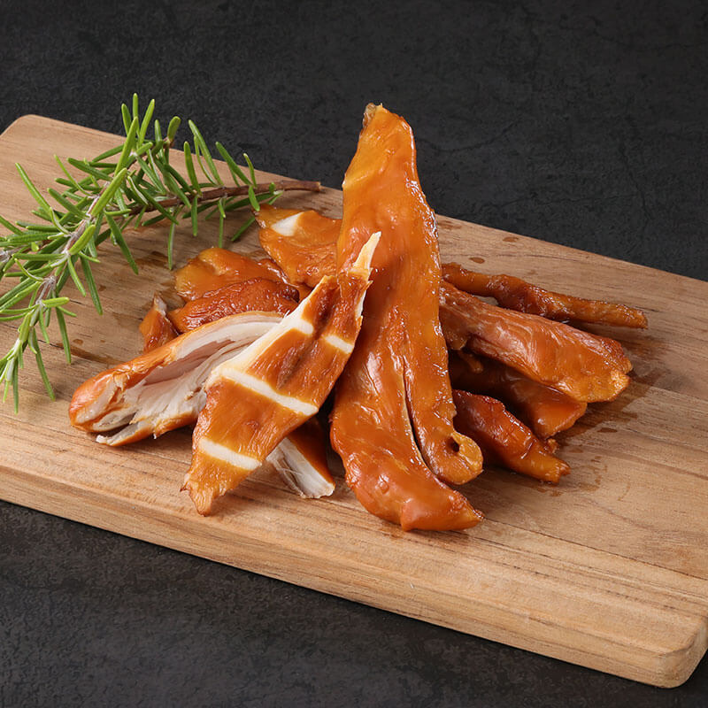 しっとり程よい噛み応えでやみつきになる、大江ノ郷ささみの燻製