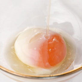 たまごの味わいを活かした絶妙な蒸し加減の「蒸たまご」。