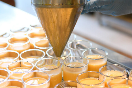 大江ノ郷ぷりんの製造工程