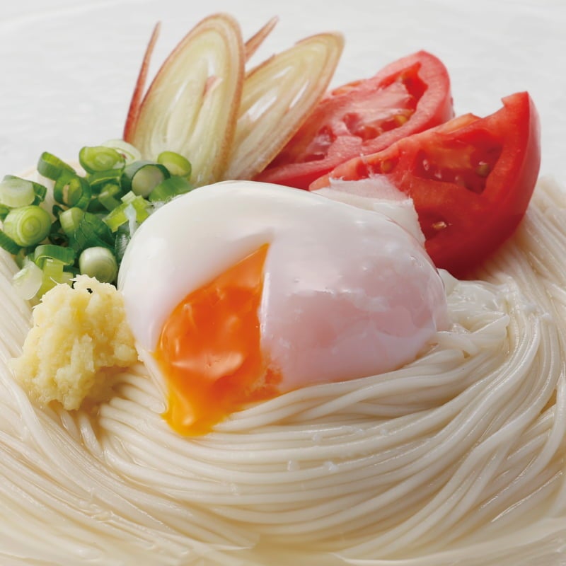 そうめんやうどんなどのトッピングにおすすめの蒸たまご