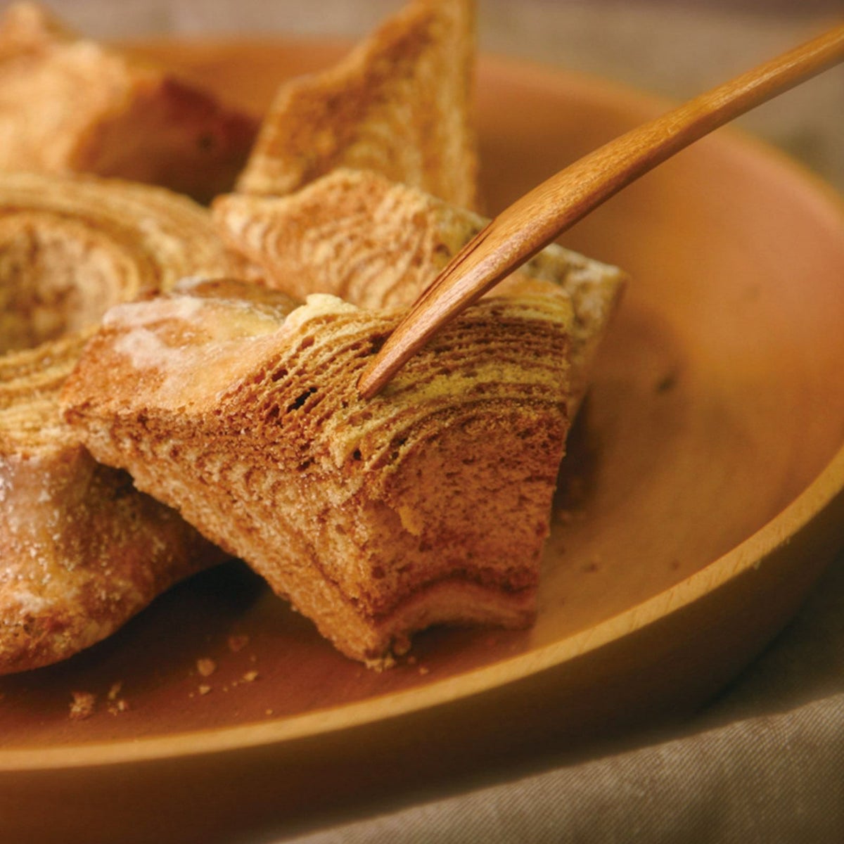 外カリっ、中もっちりの食感_八頭ばうむ～いち輪～[冷凍]