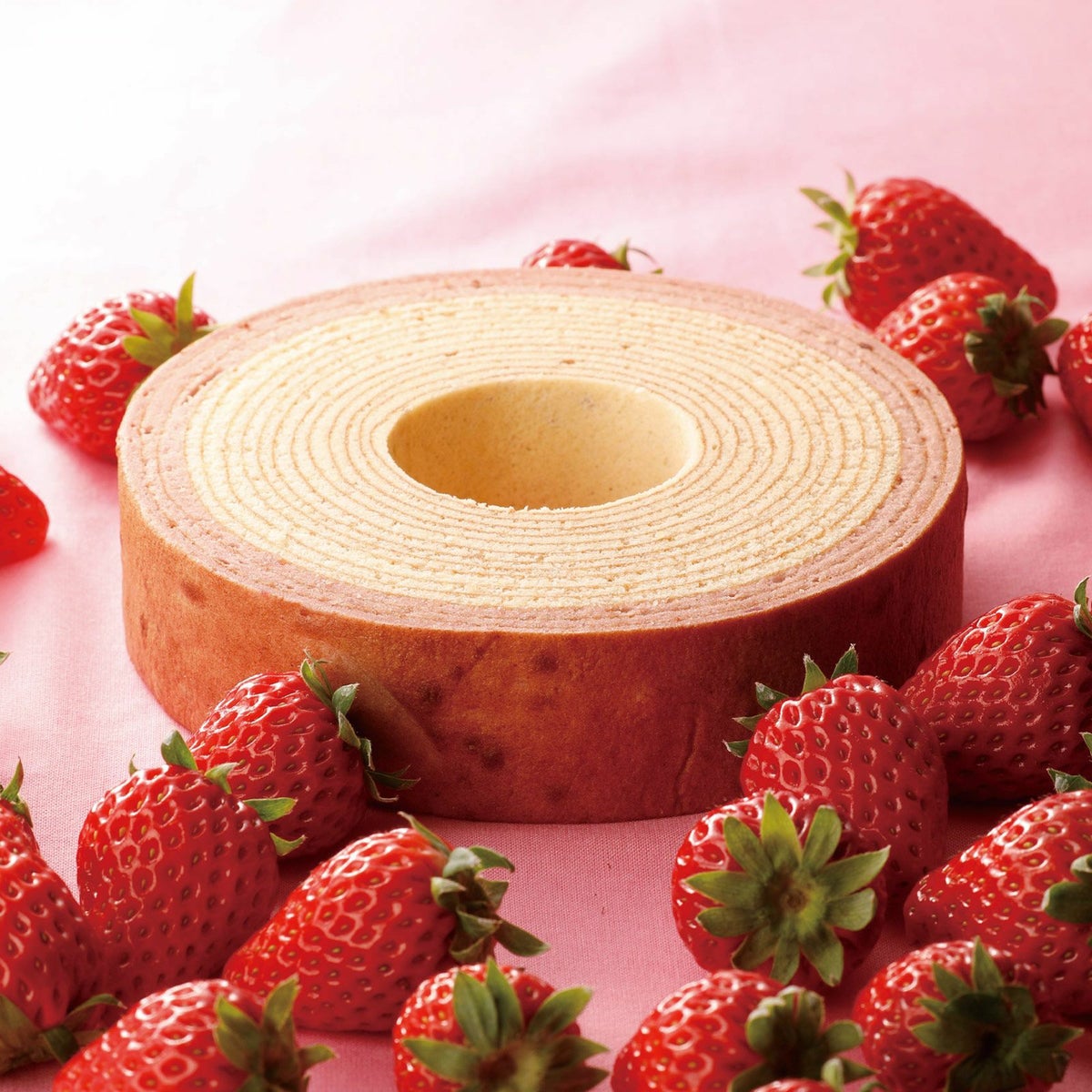 春の大江ノ郷プレミアムセット_春摘み苺バウム