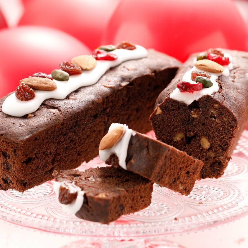 ふわりと洋酒が香るショコラミニパウンドケーキ