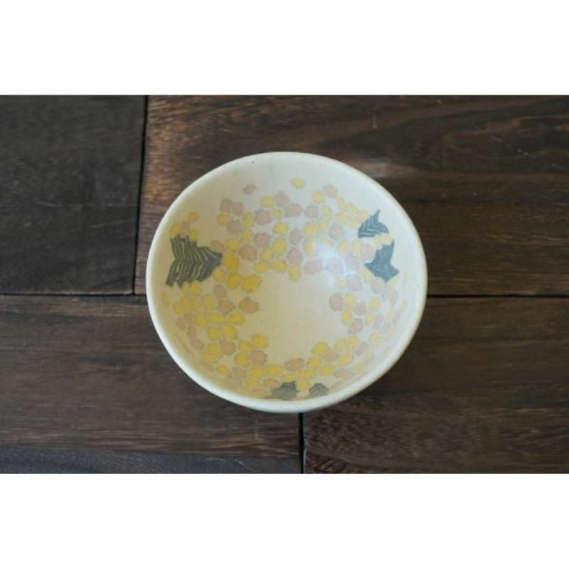 田中ちあき ミモザ飯椀 | 大江ノ郷自然牧場