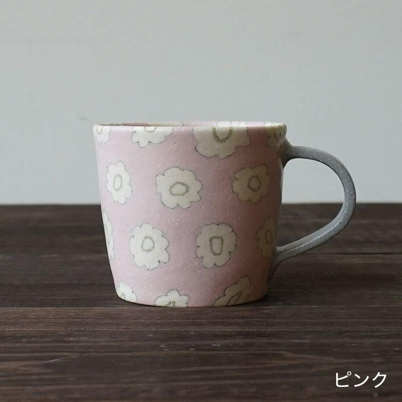 田中ちあき フラワーパターンマグ | 大江ノ郷自然牧場