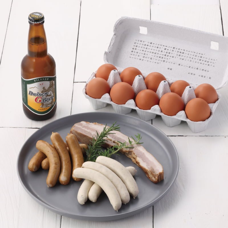 里山燻製と地ビールセット