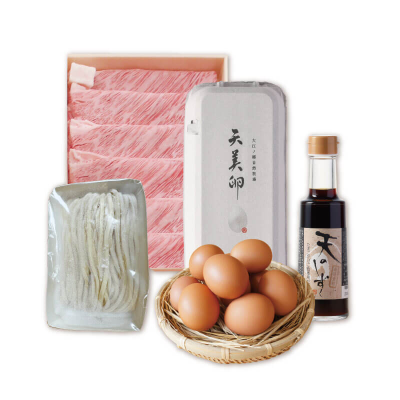 鳥取すき焼き【特盛】セット