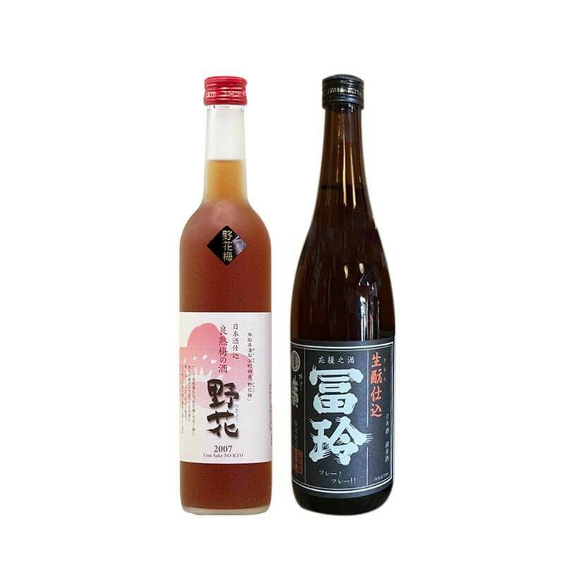 とっとり梅酒飲み比べ2本セット | 大江ノ郷自然牧場