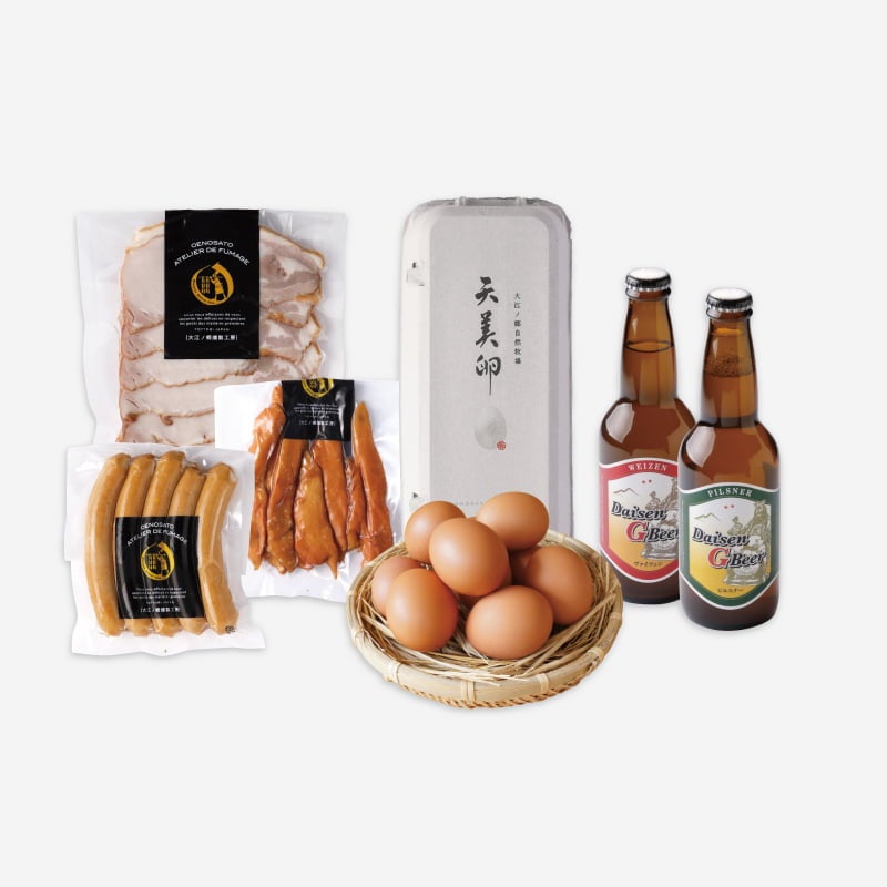 牧場グルメと地ビールセット