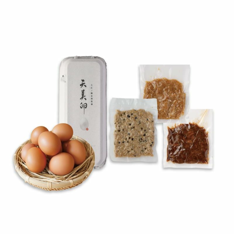 夏のごはんのお供3種セット＜天美卵と共に＞
