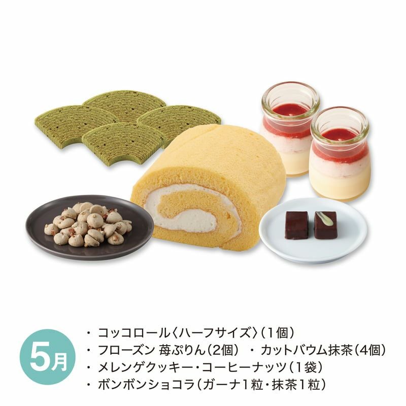 スイーツタイム頒布会_5月