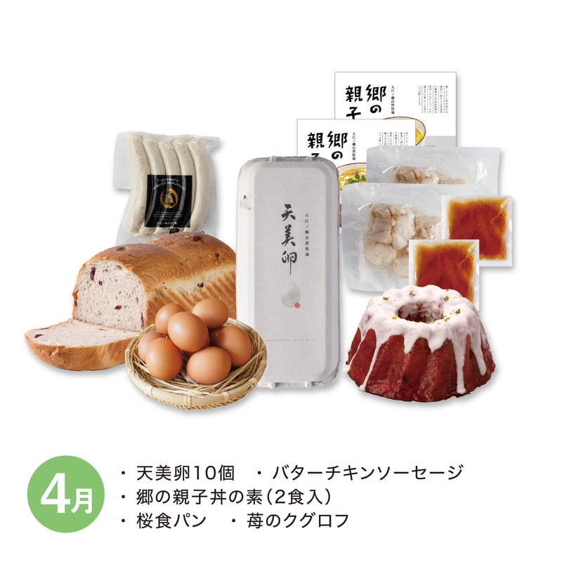 月替】牧場お楽しみセット　4月